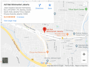 Rak Minimarket Jakarta